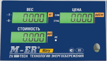 Пленочная панель передняя 223 АС LCD в Барнауле