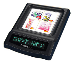 Настольный вакуум-флуоресцентный (VFD) Дисплей покупателя с монетницей DSP802U в Барнауле