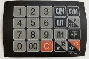 MER327L015 Пленка клавиатуры (327 LED/LCD) в Барнауле