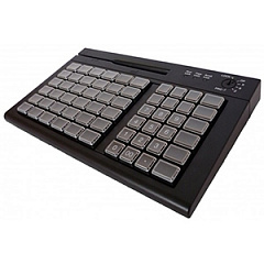 Программируемая клавиатура Heng Yu Pos Keyboard S60C 60 клавиш, USB, цвет черый, MSR, замок в Барнауле